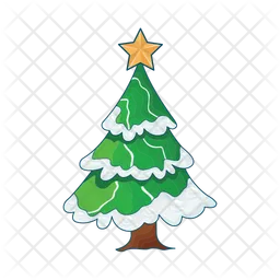 Arbol de navidad decoracion  Icono