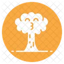 Arbol Sonrisa Sonriente Cara Icono