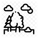 Diversos Bosque Paisaje Icono
