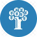 Arbre Finances Argent Icon