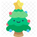 Arbre De Noel Kawaii Noel Icon