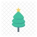 Noel Arbre Bois Icon