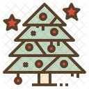 Arbre Pin Decoration Icon