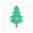 Arbre Noel Bois Icon