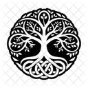 Arbre Infini Eternel Nature Icon