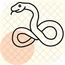 Python Darbre Vert Greentreepython Reptile Icône