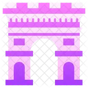 Arc De Triomphe Landmark Building Icon