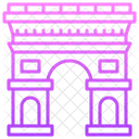 Arc De Triomphe Landmark Building Icon