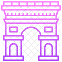 Arc De Triomphe Landmark Building Icon