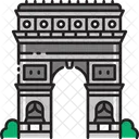 Arc De Triomphe Arc Arch Icon