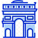 Arc De Triomphe Paris France Icon