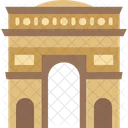 Arc De Triomphe Paris France Icon