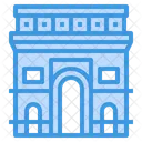 Arc De Triomphe France Monument Icon