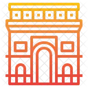 Arc De Triomphe France Monument Icon