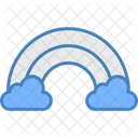 Arc En Ciel Meteo Nuage Icon