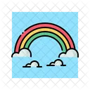 Arc En Ciel Colore Ciel Icon