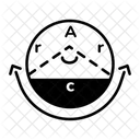 Arc Length  Icon
