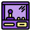 Arcade Joystick Maschinen Symbol