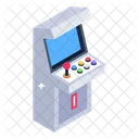 Arcade Spiel Arcade Automat Munzspiel Symbol