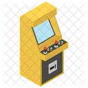 Arcade Game Indoor Game Coin Game Icon