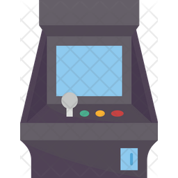 Arcade Game Icon - Download in Flat Style