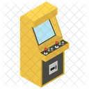 Arcade Game Indoor Game Coin Game Icon