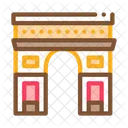 Gate Arch Saint Icône