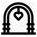 Arch Wedding Celebration Icon