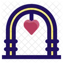 Arch Wedding Celebration Icon