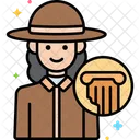 Archaeologist Female  Icon