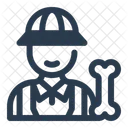 Archaeologist Excavation Discovery Icon