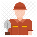 Man Avatar Archeology Icon