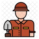 Man Avatar Archeology Icon