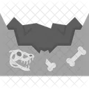 Archaeology Digging Unearthing Icon