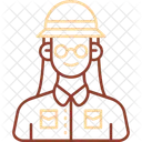 Archaeology Scientist Researcher Icon