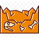 Archaeology Digging Unearthing Icon
