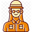 Archaeology Scientist Researcher Icon