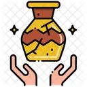 Archaeology Historic Jar Historic Vas Icon