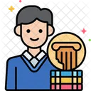 Archaeology Student Male Archaeology Student Male Archaeology Student Icon
