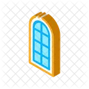 Arched Window Consisting Icon