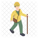 Archeology Man Avatar Icon
