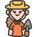Archeologist Excavation Archeology Icon
