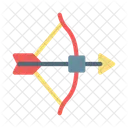 Archer Arrow Bow Icon