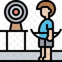 Archer Waiting Line  Icon