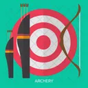 Archery Sport Awards Icon