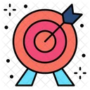 Archery Dart Board Target Icon