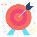 Archery Dart Board Target Icon