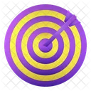 Archery Target Competition Icon