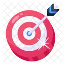 Archery Target Board Dart Board Icon