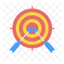 Archery Dartboard Accuracy Icon